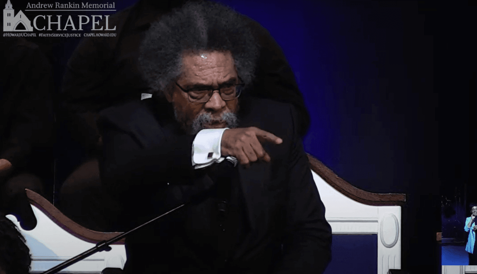 Leading Speaker Dr. Cornel West Keynotes Andrew Rankin Memorial Chapel