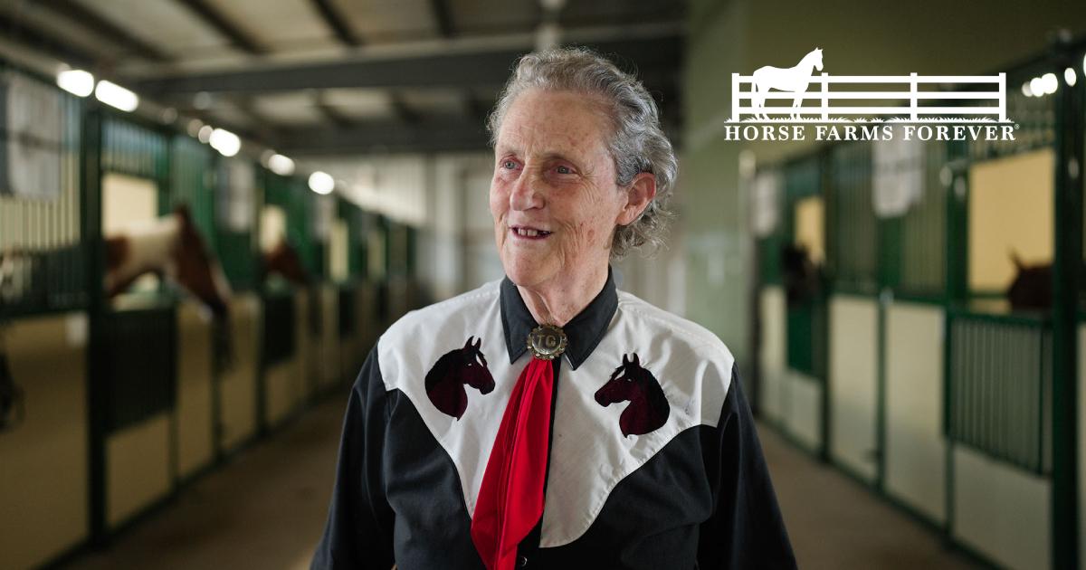 Animal Scientist Temple Grandin Keynotes Horse Farms Forever Summit