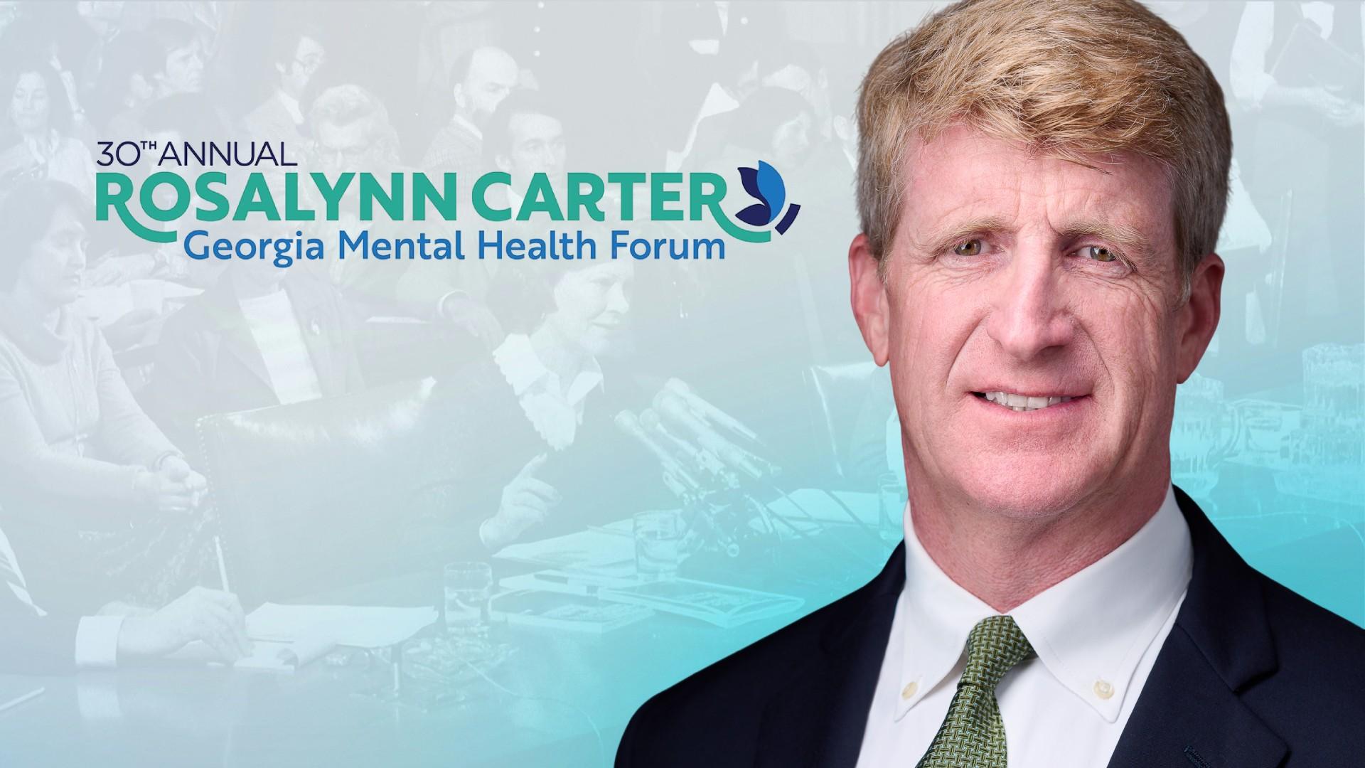 Leading Mental Health Speaker Patrick Kennedy to Visit Carter Center
