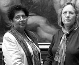 Aicha el-Wafi and Phyllis Rodriguez - Professional null Speaker