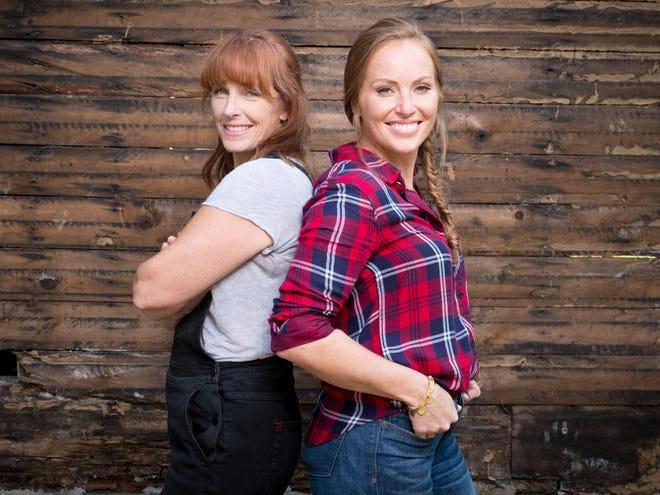 Mina Starsiak and Karen Laine